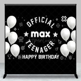 Aperturee - Aperturee Official Teenager Balloon Custom Birthday Backdrop